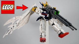 프라모델 vs 레고 윙건담 제로 커스텀 (Lego wing gundam zero custom)