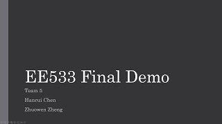 Final Demo Video