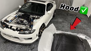 Didn&#39;t Think This Was Possible | OEM Hood Fitment With A Swapped V6!