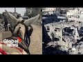 Israel-Hamas: Donkey tour, drone footage shows extent of destruction in Gaza’s Khan Younis