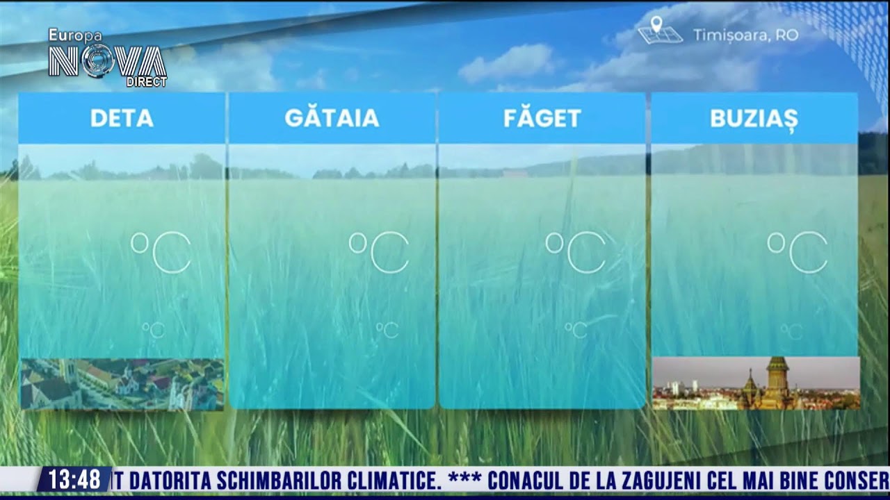 ÎN DIRECT - Știrile orei 13:30 - 11.10.2024 - Tele Europa Nova Timișoara ÎN DIRECT - Știrile orei 13:30 - 11.10.2024 - Tele Europa Nova Timișoara