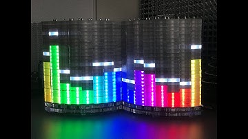 Spectrum analyzer Part2 - build a 16 Band(ws2812)  - Arc8*24x2 of Larry.ya