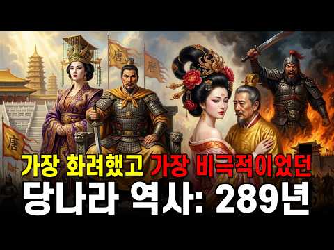 찬란했던 당나라 일대기: 피로 시작해 눈물로 끝난 289년 당나라 영광과 파멸의 역사 풀스토리