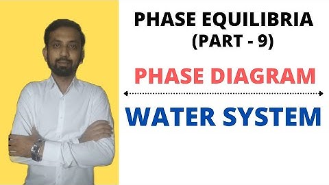 Phase Diagram of Water System l Phase Equilibria