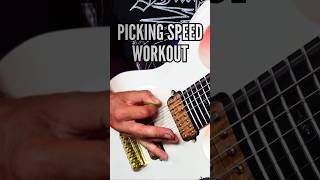 Picking speed workout #metalguitar #thrashmetal #guitarriff #guitarriffs #etherius #shorts