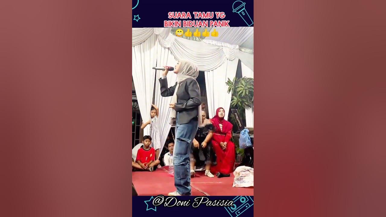 Suara tamu yg bikin biduan panik😁👍👍👍👍