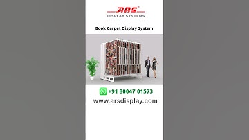 Book Carpet Display System #shorts #carpet #rug #display