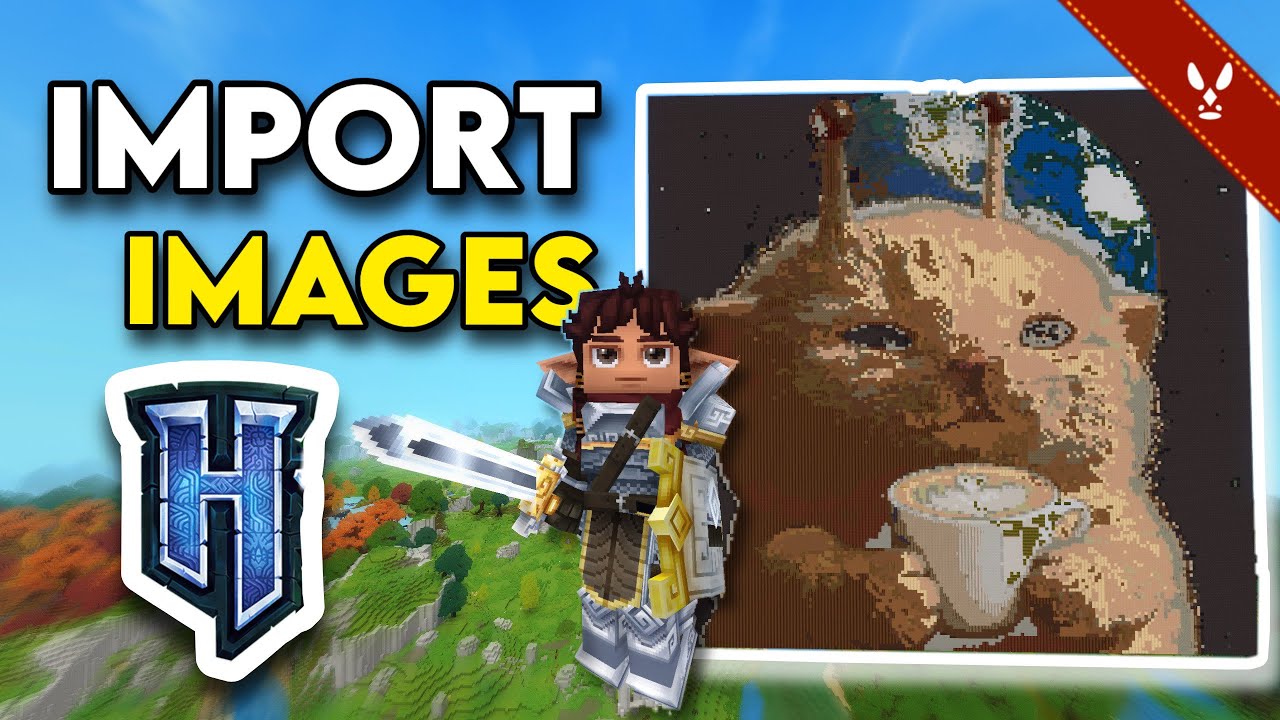 HOW TO IMPORT Images into Hytale! | Full Guide For Custom Pixel Art