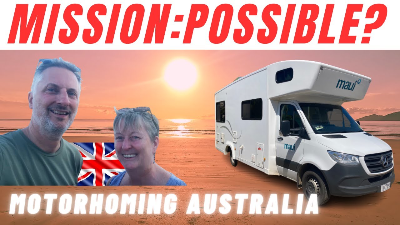 Australian Motorhome Adventure BRITS touring Queensland in a rented