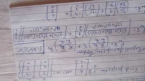 ECE, ESLA, 18EC44, Module 4, Projections2