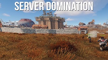 Rust - DOMINATING THE HARDEST SERVER IN RUST (CLAN PROGRESSION: VITAL MAIN)
