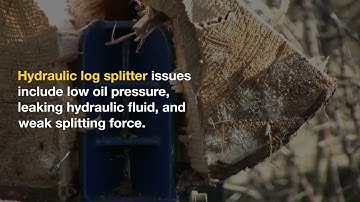 Log Splitter Troubleshooting: Easy Fixes & Quick Solution