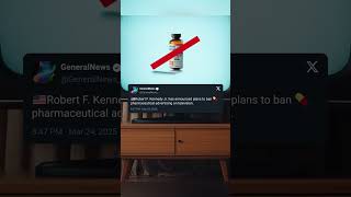 FK Jr. Vows to Ban Big Pharma Ads from TV! #news