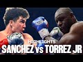 FRANK SANCHEZ VS RICHARD TORREZ JR FIGHT HIGHLIGHTS