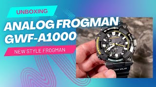Unboxing Analog Frogman GWF-A1000 - YouTube