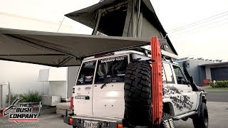 Explore 4x4  Landcruiser  Roof Top Tent & 270 Awning  The Bush Company