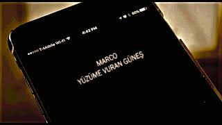 Marco - Yüzüme Vuran Güneş Resimi