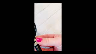 How to put on your stethoscope ID tag.