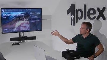 1plex Virtual Demo Room - Mersive Solstice wireless meeting room for MS Teams, Zoom, Webex etc