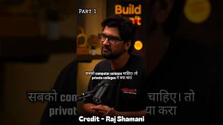 What Were The Top 3 Careers That Vishwa Mohan Talked About? #podcast #rajshamani #youtubeshorts
