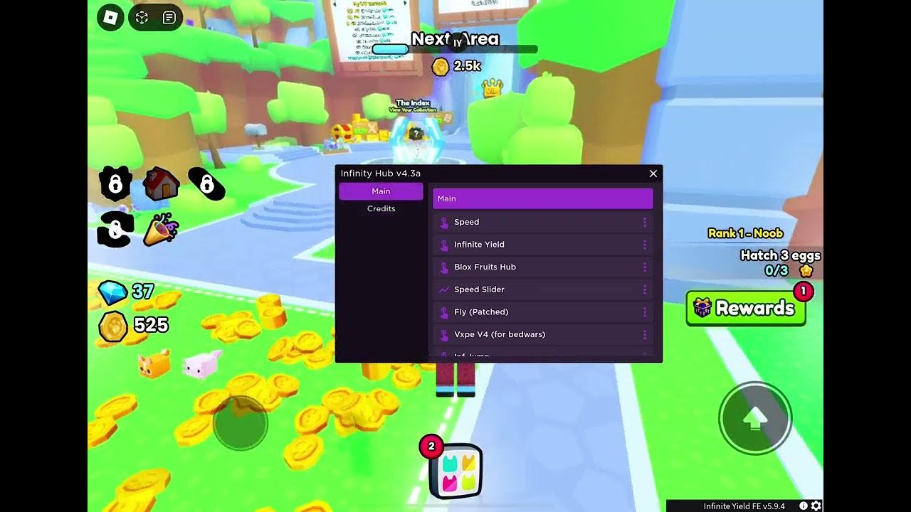 Roblox Fe Script Showcase (Infinity Hub) - YouTube