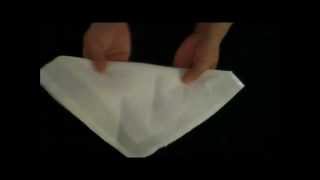 テーブルナプキン折り方 Vol 2 来客用レストランのような折り方 Napkin Folding Like A Restaurant Youtube