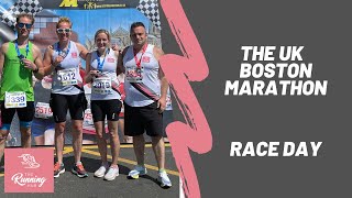Boston Marathon 2021 - Race Day Vlog