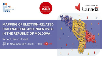 Mapping of election-related FIMI enablers and incentives in the Republic of Moldova: Report Launch
