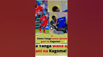 KAGOMA WAMPOST YANGA NA KUSEMA YUPO KWENYE LADAAA ZAO PIA MSIMU UJAO JANGWANI 