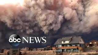 Hundreds evacuate amid Colorado wildfires