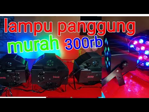 lampu panggung PAR LED 54 Muxindo. 