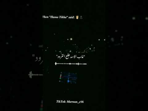 غاب الاسد طلع القرود Marwan X14