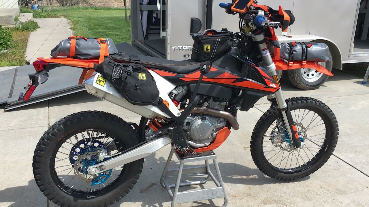 KTM 500 EXC-F Trip Preparation - YouTube
