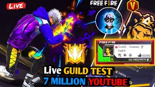 Live ๐ด Garena Free Fire Guild Test | Jit Vai Live