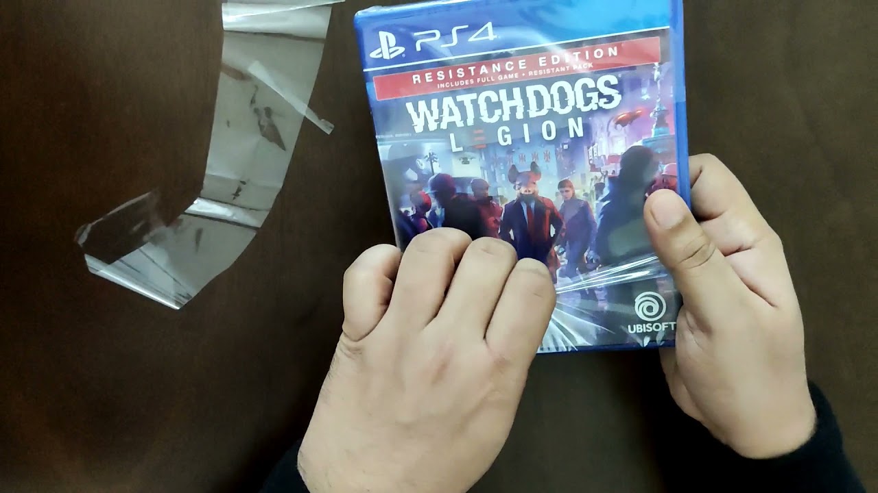 Watchdogs Legion PS4 Unboxing 🐷😬