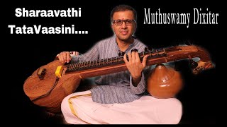 Sharavati Tatavasini|Sharavathi|VeenaNinaada|VidyaShankaraKukke|#veenamusic #veenatutorials#carnatic