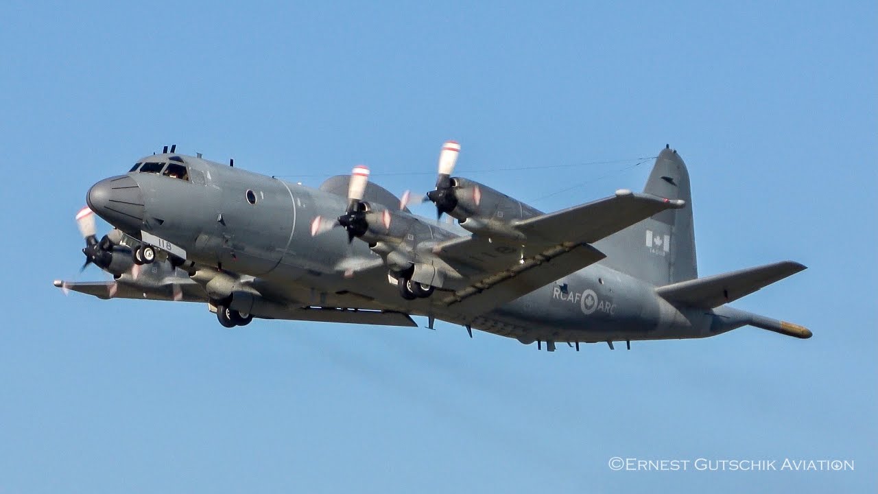 RCAF CP-140 Aurora Block IV Touch and Goes and Arrival | Hamilton