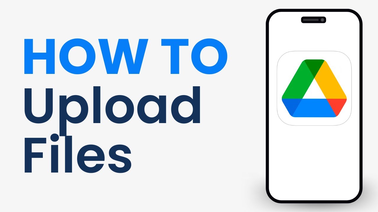 How to Upload Files to Google Drive - YouTube