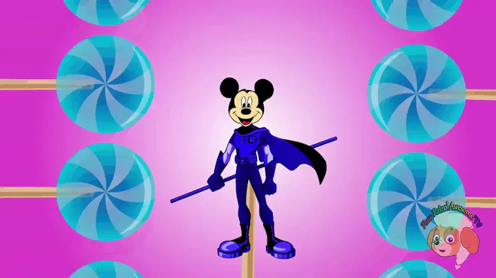 Finger Family Teen Titan Go MIX Mickey Mouse so Fu...
