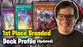 PLAY THROUGH ASH EVERY DUEL! BRANDED DESPIA DECK PROFILE (1st Place) Yu-Gi-Oh! | 40 Card Build!