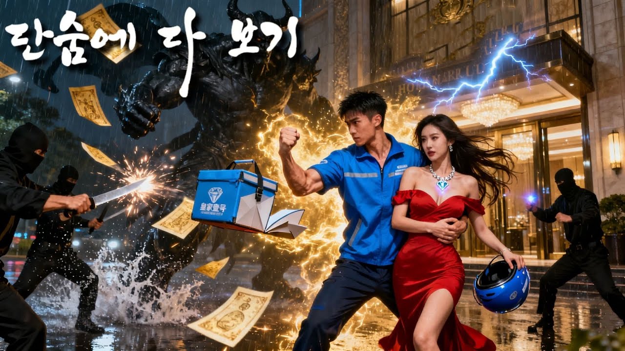 배달원이 재벌가 외동딸을 구하고 오히려 계약 남편으로 채용당했다?! 알고 보니 그는 숨겨진 무신이었다!