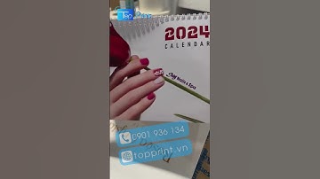 In Lịch Tết 2024 Sớm Theo Yêu Cầu Của Khách - Topprint