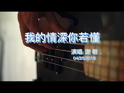 我的情深你若懂 - 演唱: 谢敏
