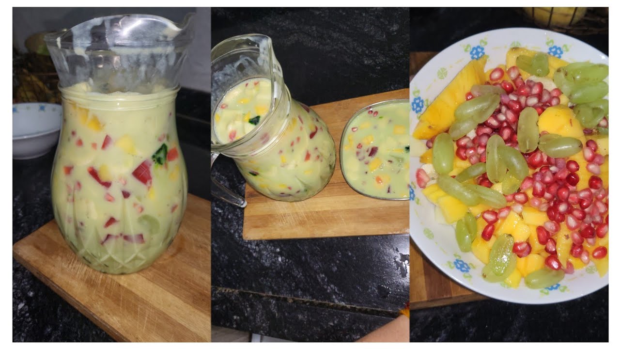 Fruit Custard With Jelly Recipe fruit-custard-with-jelly-recipe