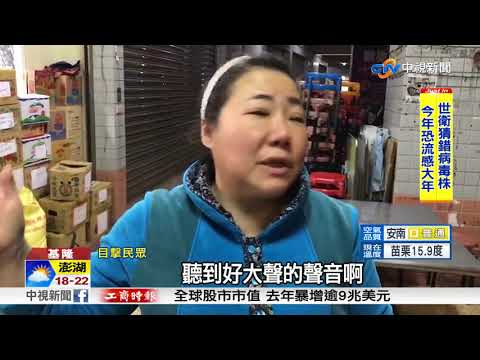 酒駕跨雙黃線超車 對向騎士遭撞慘死│中視新聞 20180103