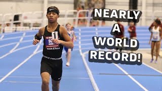 11-Year-Old Runs An INSANE 2:06 For 800m And Nearly Breaks World Age Group Record!