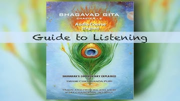 A Guide to listening | Audio Course (English): Bhagavad Gita Chapter 2