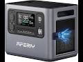 AFERIY P280 Portable Power Station 2800W (Peak 5600W),2048Wh LiFePO4 Battery,Expandable