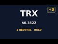 #361: ⚖️ TRX NEUTRAL — What's Next? | $0.3522 #Shorts