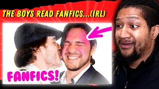 THIS GOT WEIRD FAST! | Reaction to The Boys Read Fanfics…(IRL)